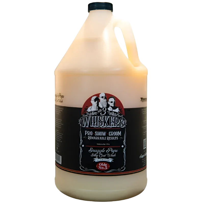 Snuggle Pups Silky Coat Wash Gallon by 3 Whiskers