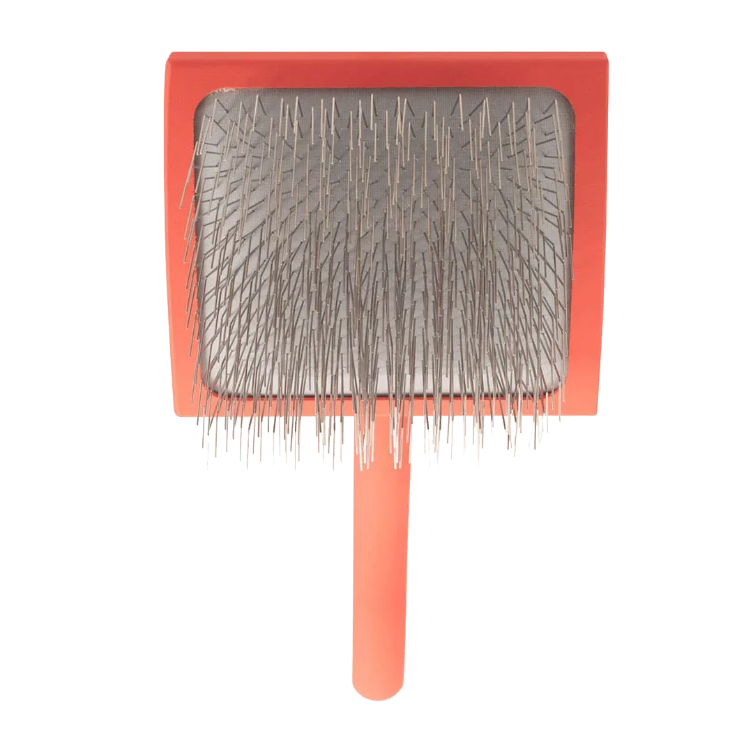 Big G Large Coral Slicker Brush by Chris Christensen - Image 2