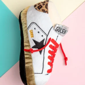 Golden Pooch Sneaker Plush Dog Toy