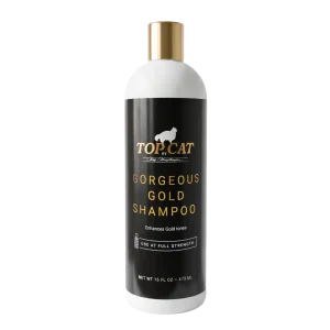 Top Cat Gorgeous Gold Shampoo 16oz by Chris Christensen