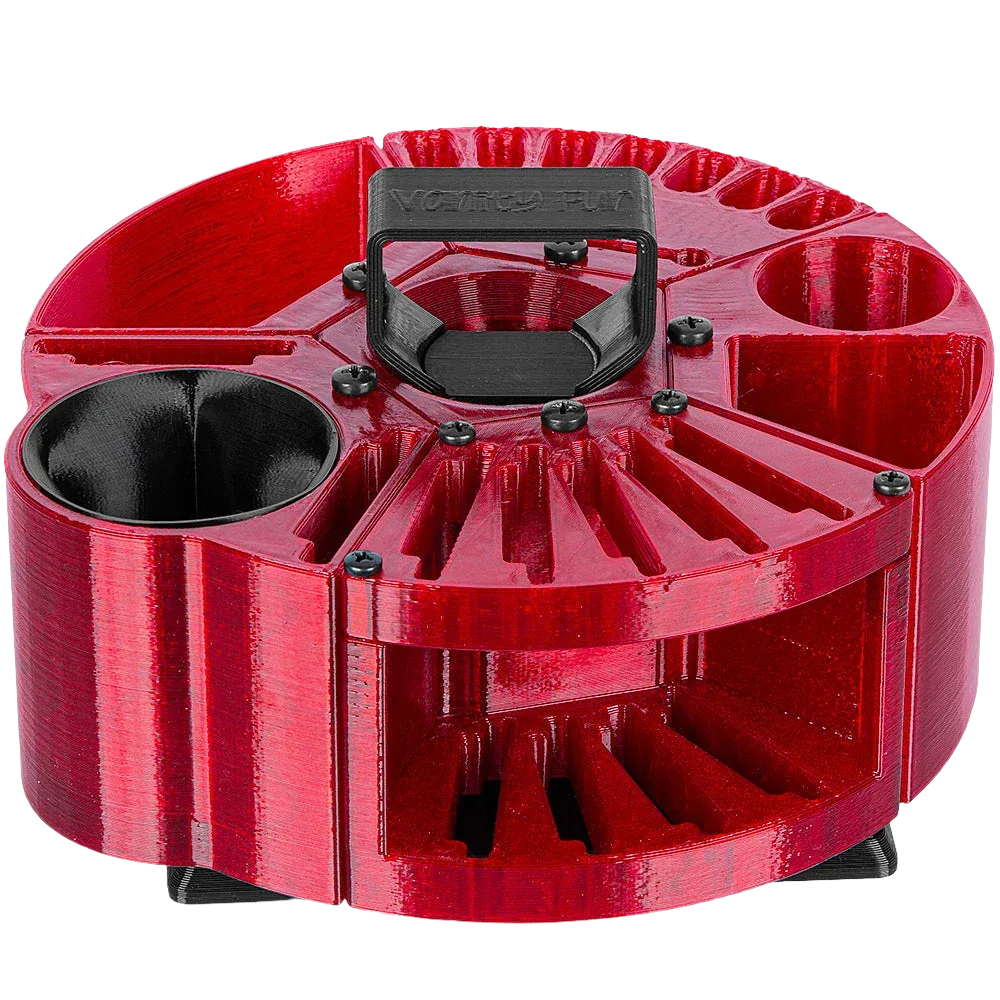 Houndabout Round Tool Jolly Red by Vanity Fur