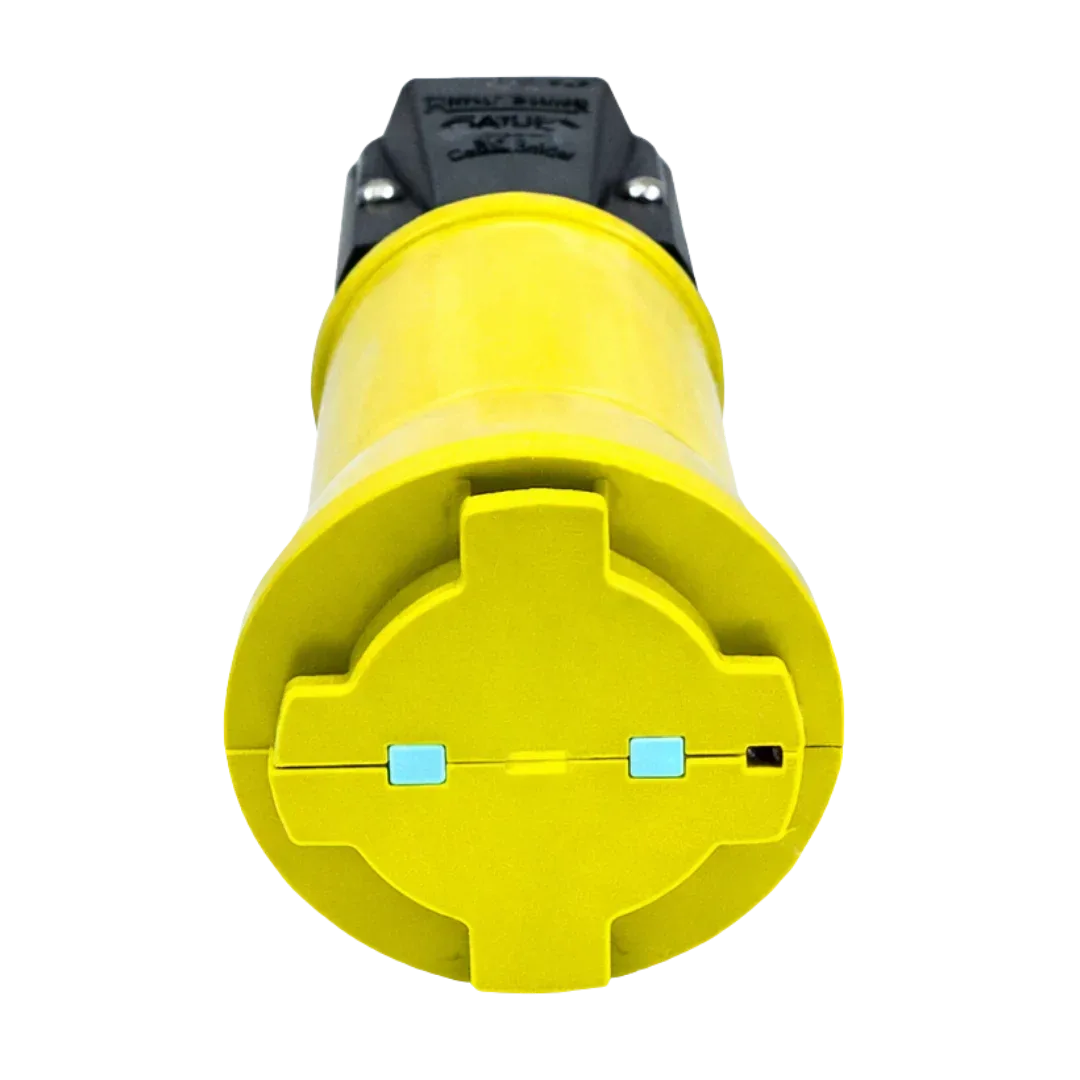 Lazor Blade Cordless 2 Speed Clipper Yellow with Two Batteries by Laube - Image 2