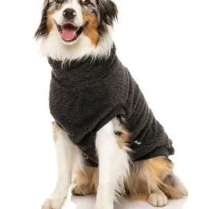 Turtle Teddy Winter Pullover in Charcoal((CLEARANCE))