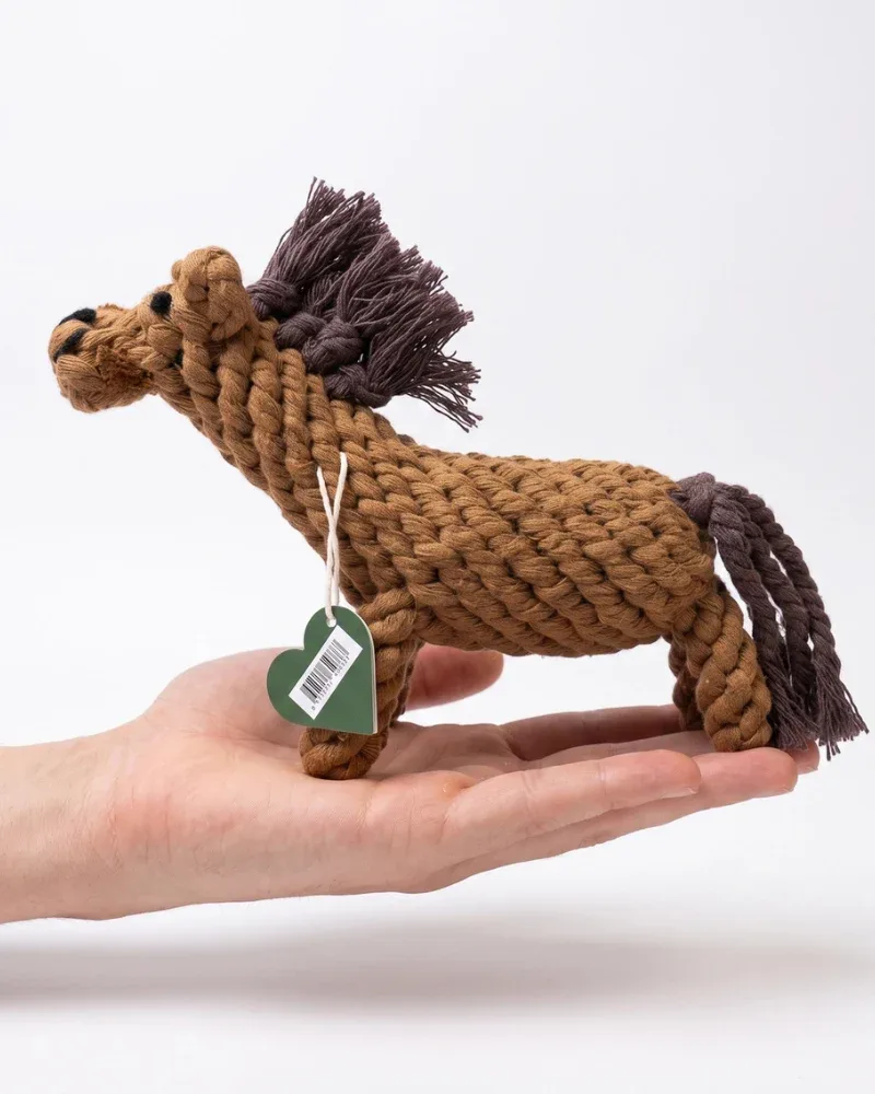 Farm Horse Rope Toy for Dogs