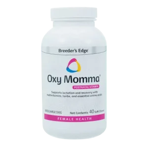 Oxy Momma Soft Chews 40ct Medium & Large Dog by Breeder's Edge