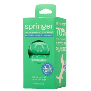 Premium Dog Poop Waste Bags (120 Bags | 8 Rolls)