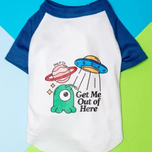 *Get Me Out of Here* Graphic Dog T-Shirt (FINAL SALE)