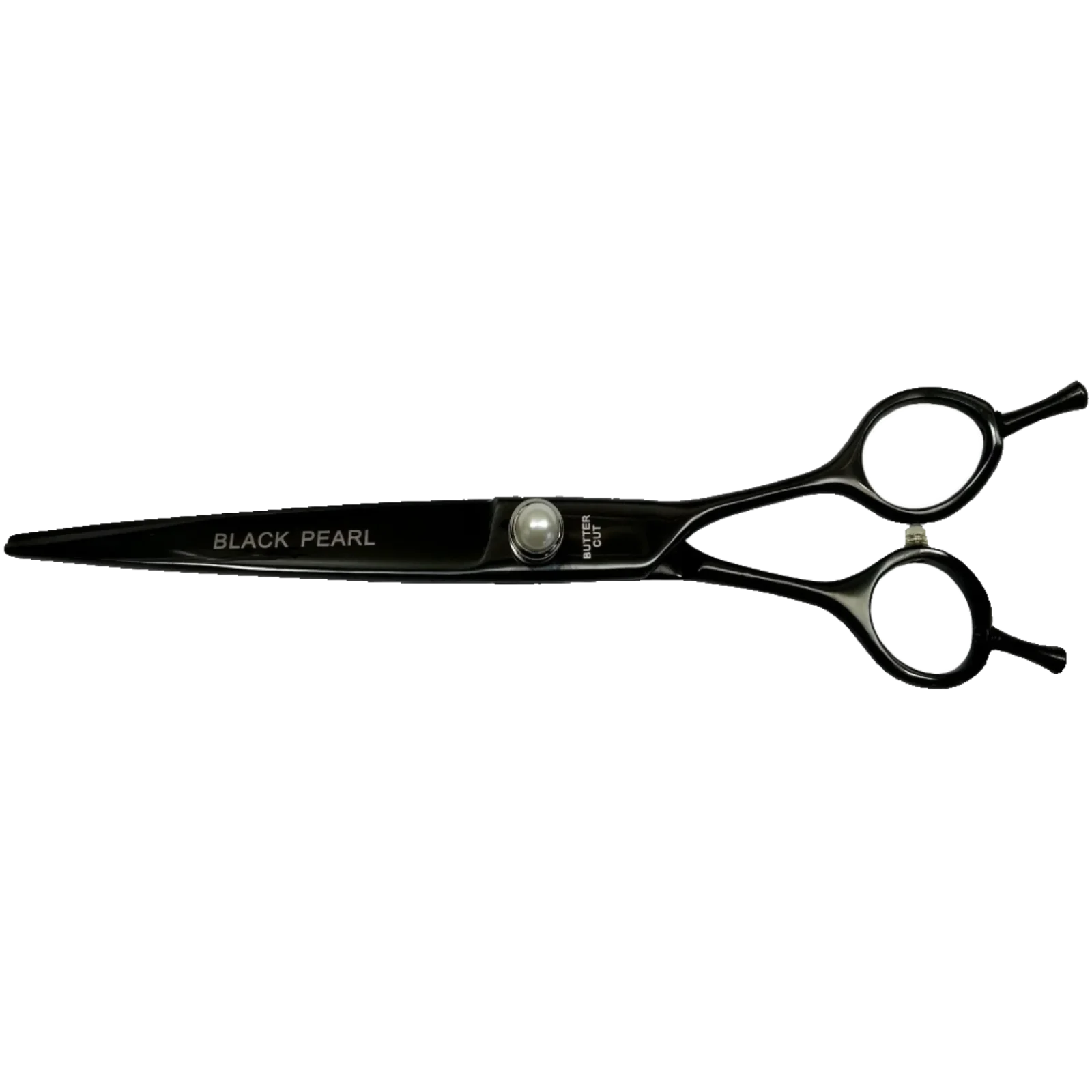 Black Pearl 8" Straight Even Handle Shear by Geib