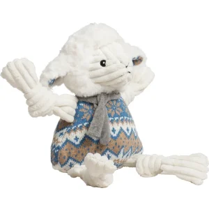Leo The Lamb Knottie Plush Dog Toy