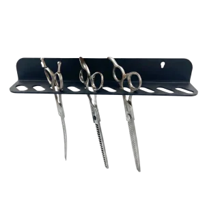 10 Scissor Holder Drawer and Table Black by PetStore.Direct