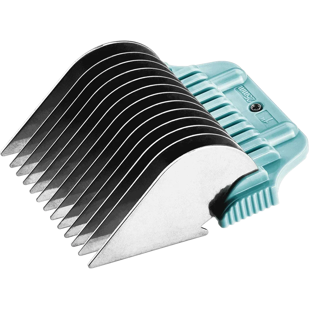 1" Wide Snap on Stainless Steel Comb 25mm by Heiniger