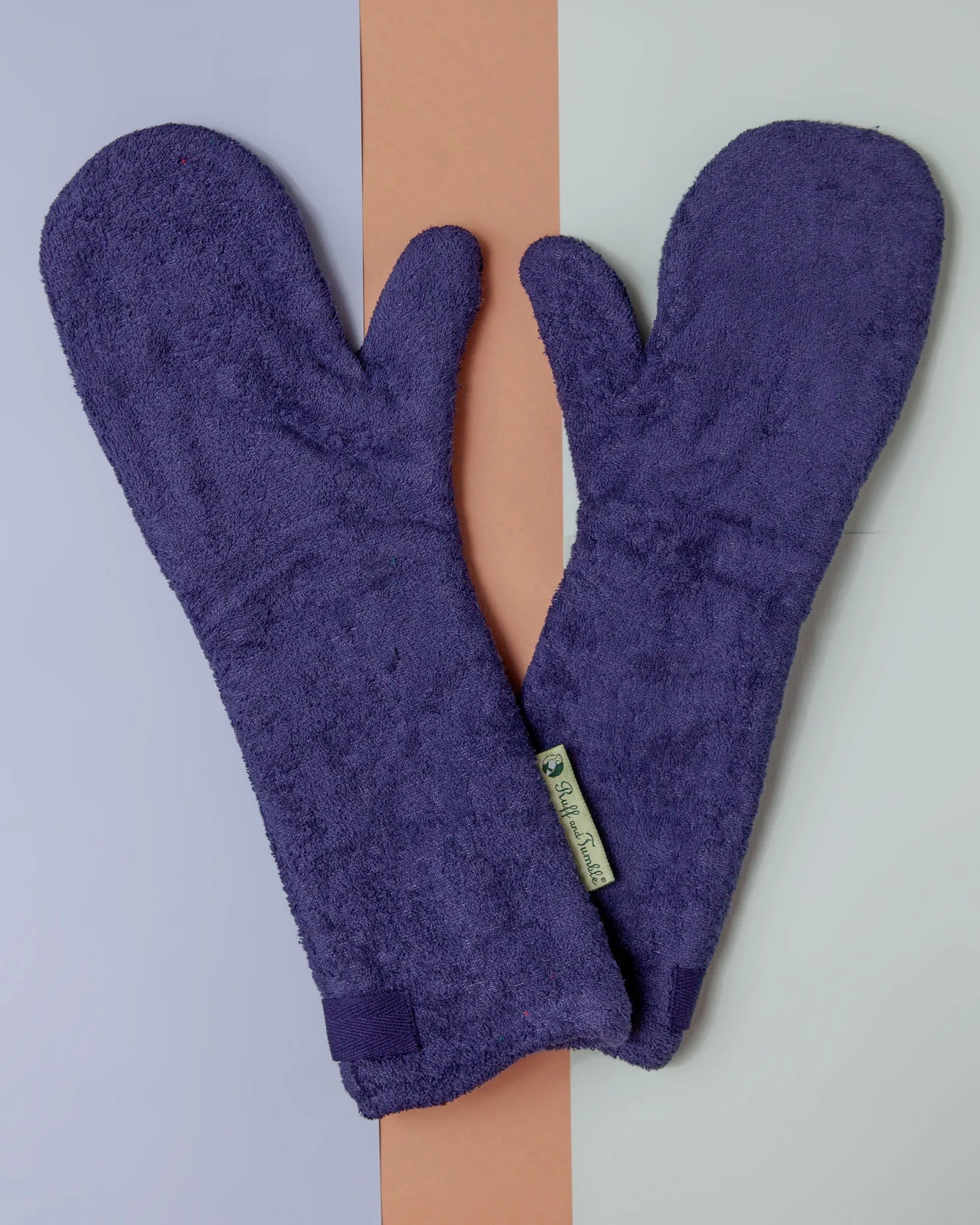Dog Drying Mitts (Made in the UK) - Image 2