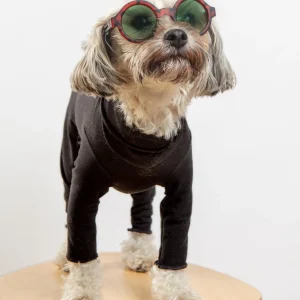 Gold Paw Body Warm Onesie Dog Suit in Black (Made in the USA)