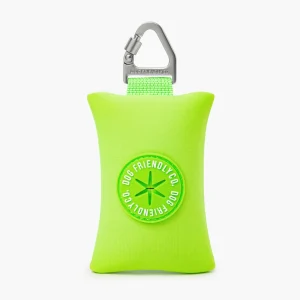Dog Poop Bag Holder - Neon Green
