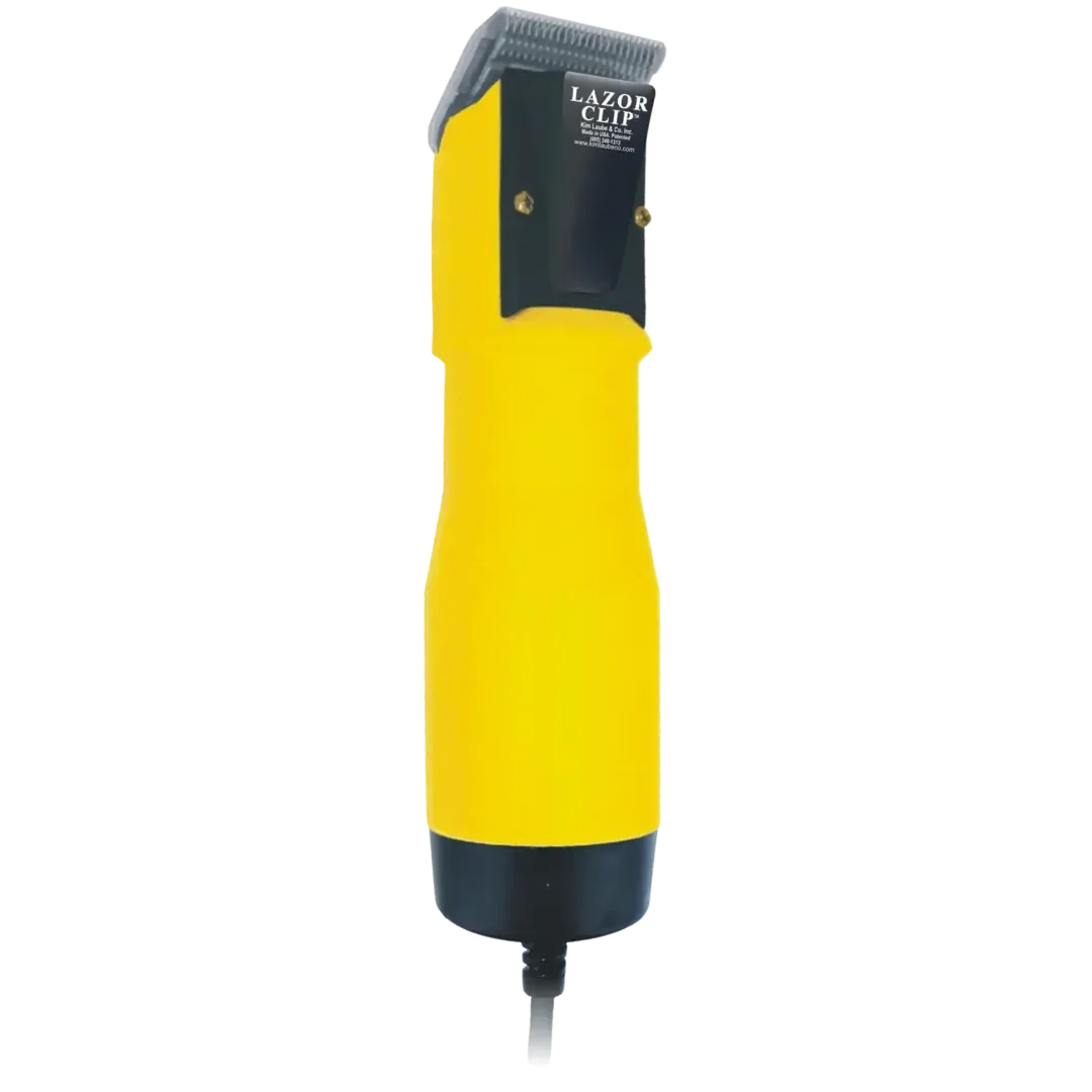 Lazor Blade Corded Variable Speed Clipper Yellow by Laube