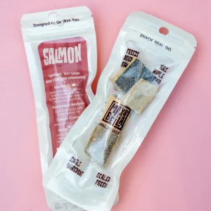 Freeze-Dried Salmon On-the-Go Dog Treat Pack