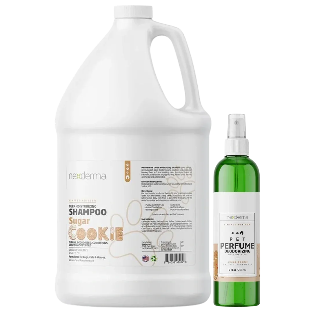 Sugar Cookie Deep Moisturizing Shampoo Gallon With Cologne 8oz by Nexderma