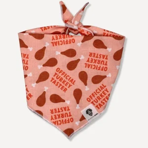 Official Turkey Taster Dog Bandana (Made in the USA)