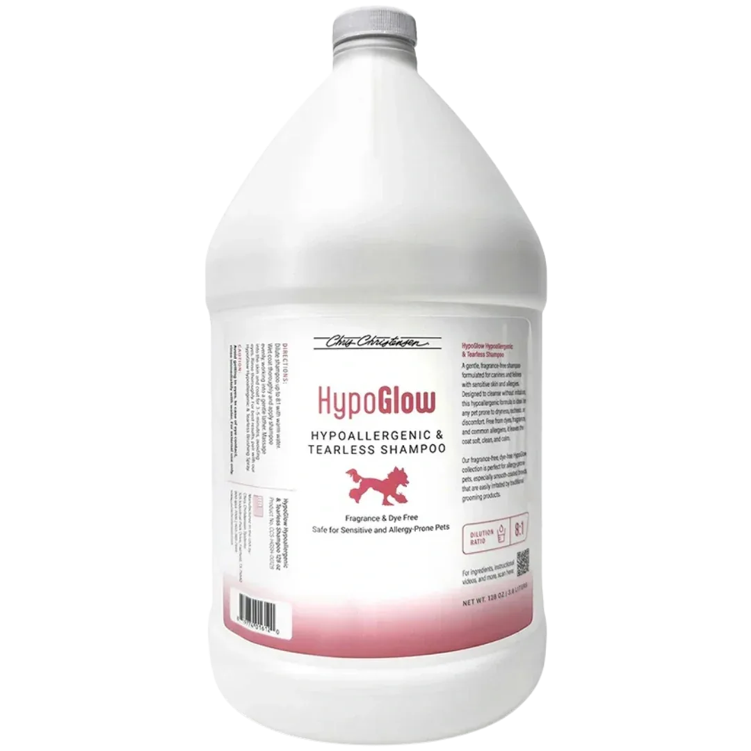 HypoGlow Hypoallergenic & Tearless Shampoo Gallon by Chris Christensen