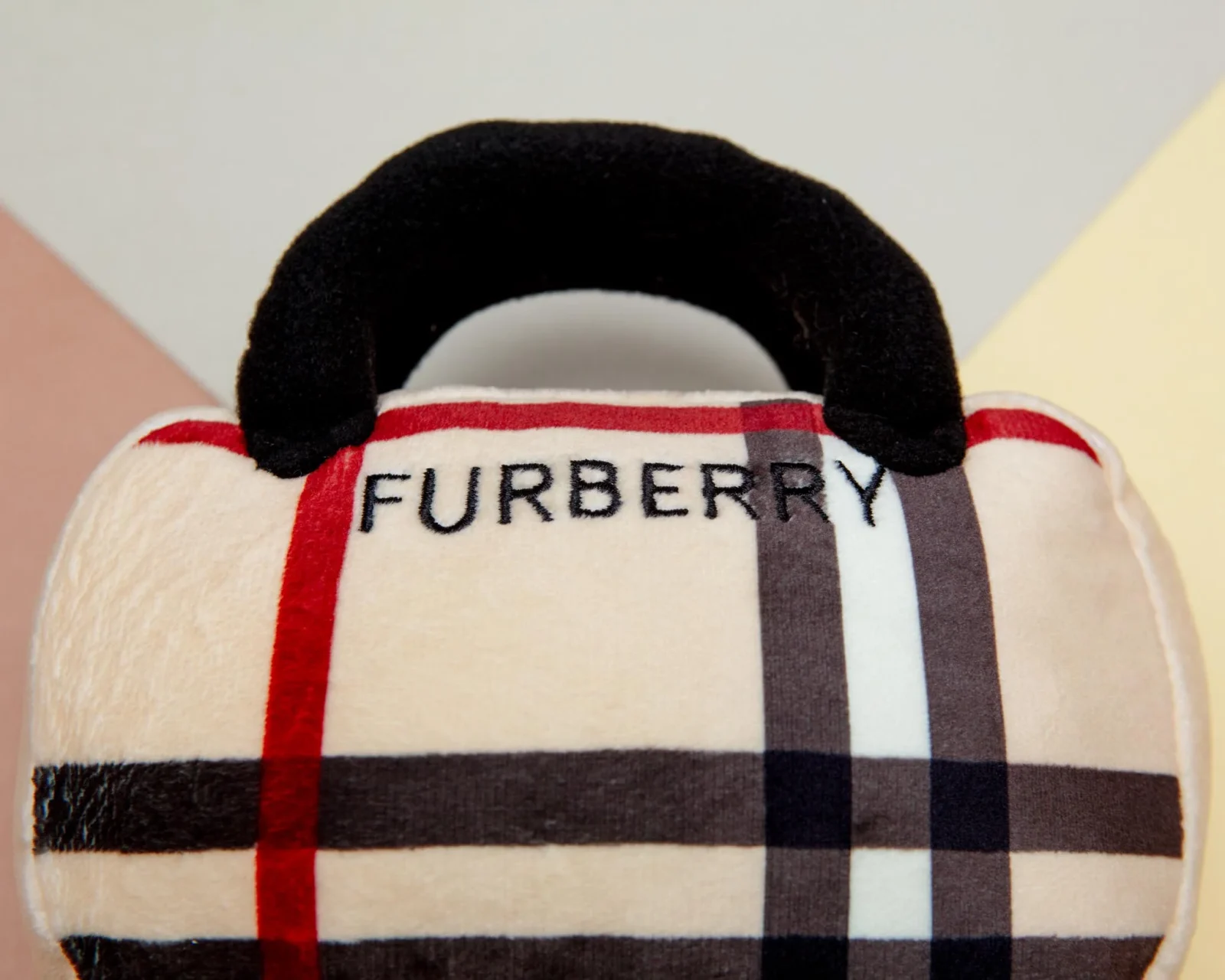 Furberry Handbag Plush Squeaky Dog Toy - Image 2