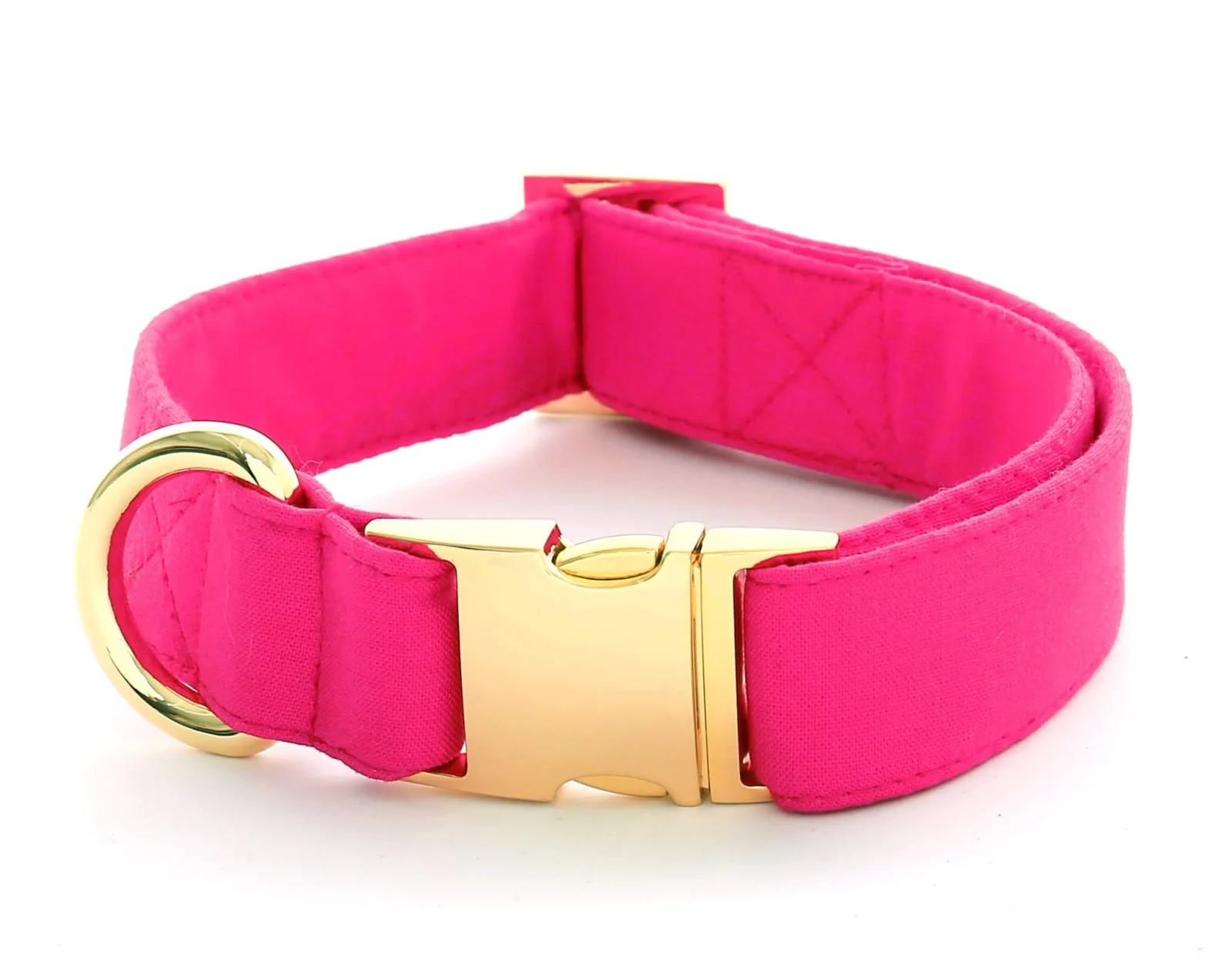 Hot Pink Dog Collar(Made in the USA) (FINAL SALE)
