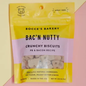 Bac N' Nutty Crunchy Dog Biscuits
