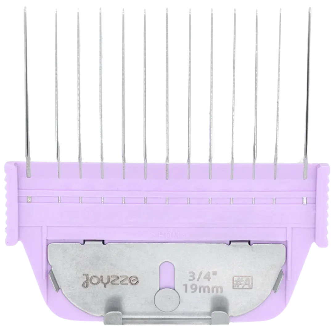 A Series Wide 19mm 3/4" Metal Comb by Joyzze - Image 2