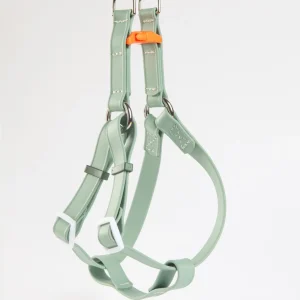A Walk in the Park Waterproof Dog Harness in Sage Green (Made in the USA)