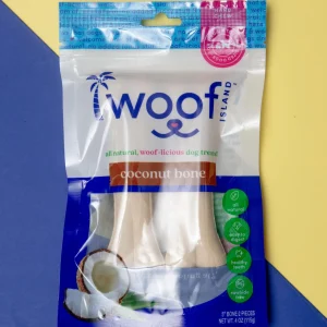 All Natural Coconut Dog Bone Treat (2-Pack)