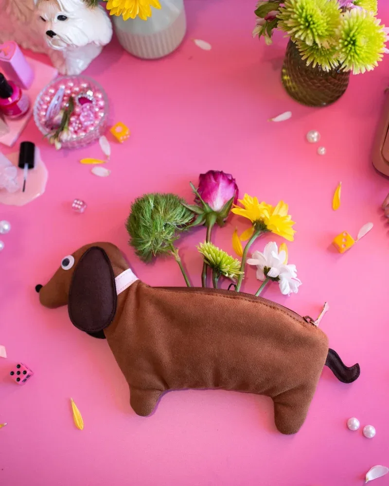 Smell-Proof Dachshund Pouch