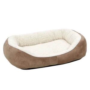 QuietTime Deluxe Tulip Dog Bed Taupe 30in