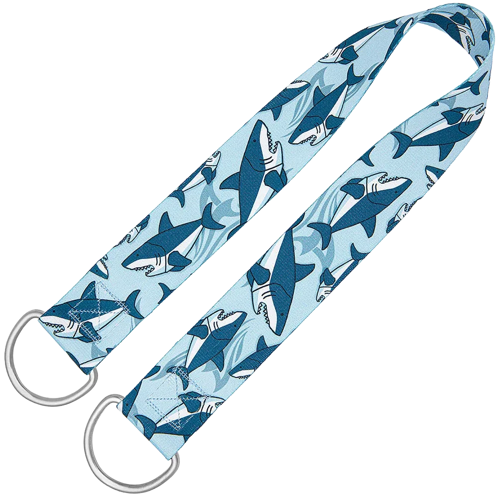 32" Belly Band Blue Shark by Groom Loop