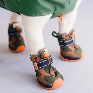Apollo 1 - Waterproof Dog Boots in Beef & Broccoli (FINAL SALE)