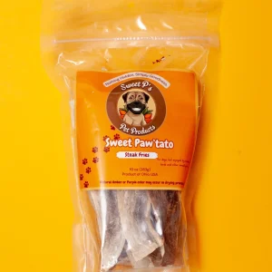 Sweet P's Sweet Potato Steak Fries Dog Chews