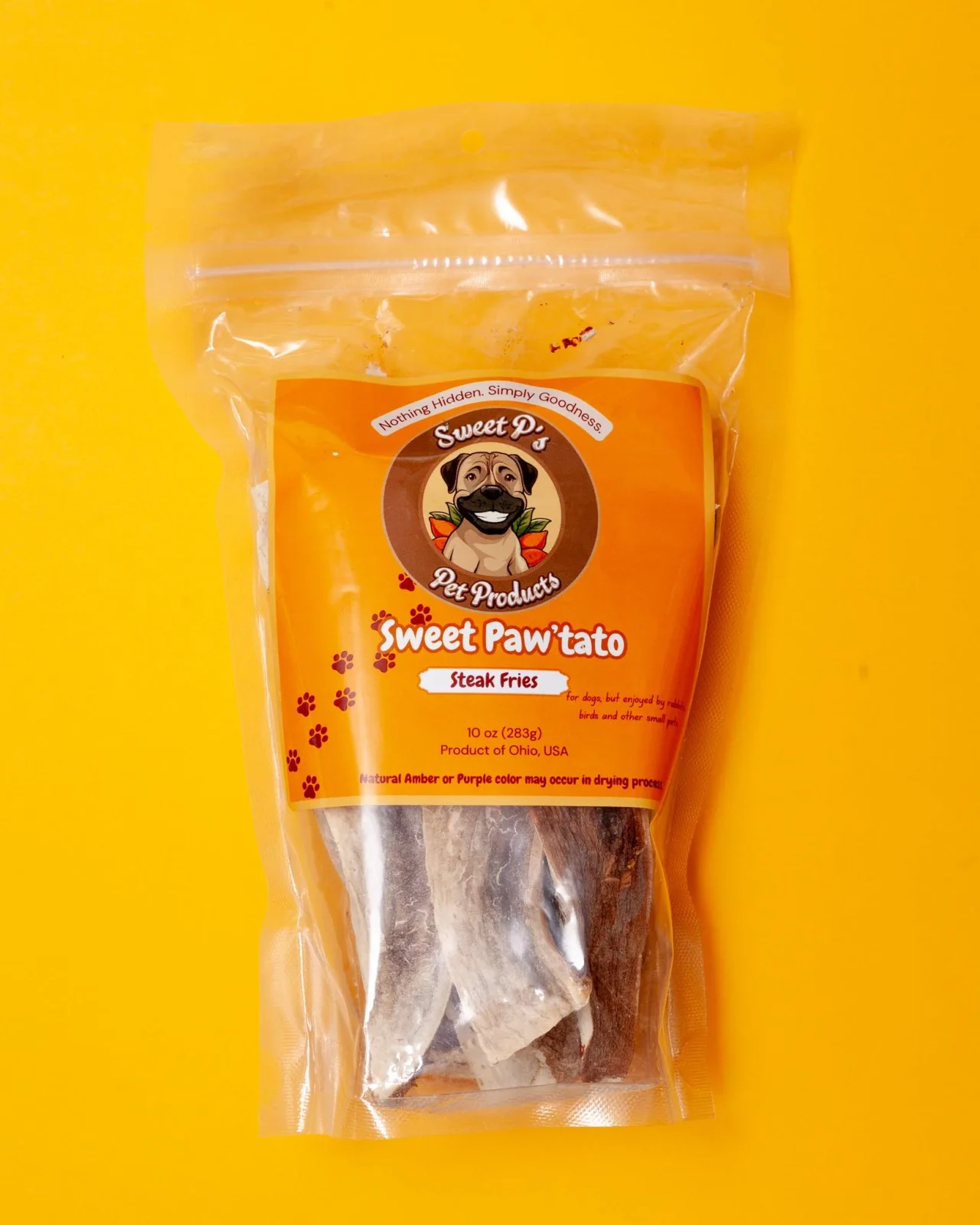 Sweet P's Sweet Potato Steak Fries Dog Chews