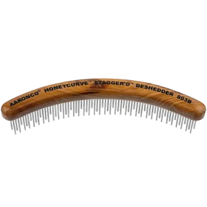 7" HoneyCurve Staggered Pins Comb 803B by Aaronco