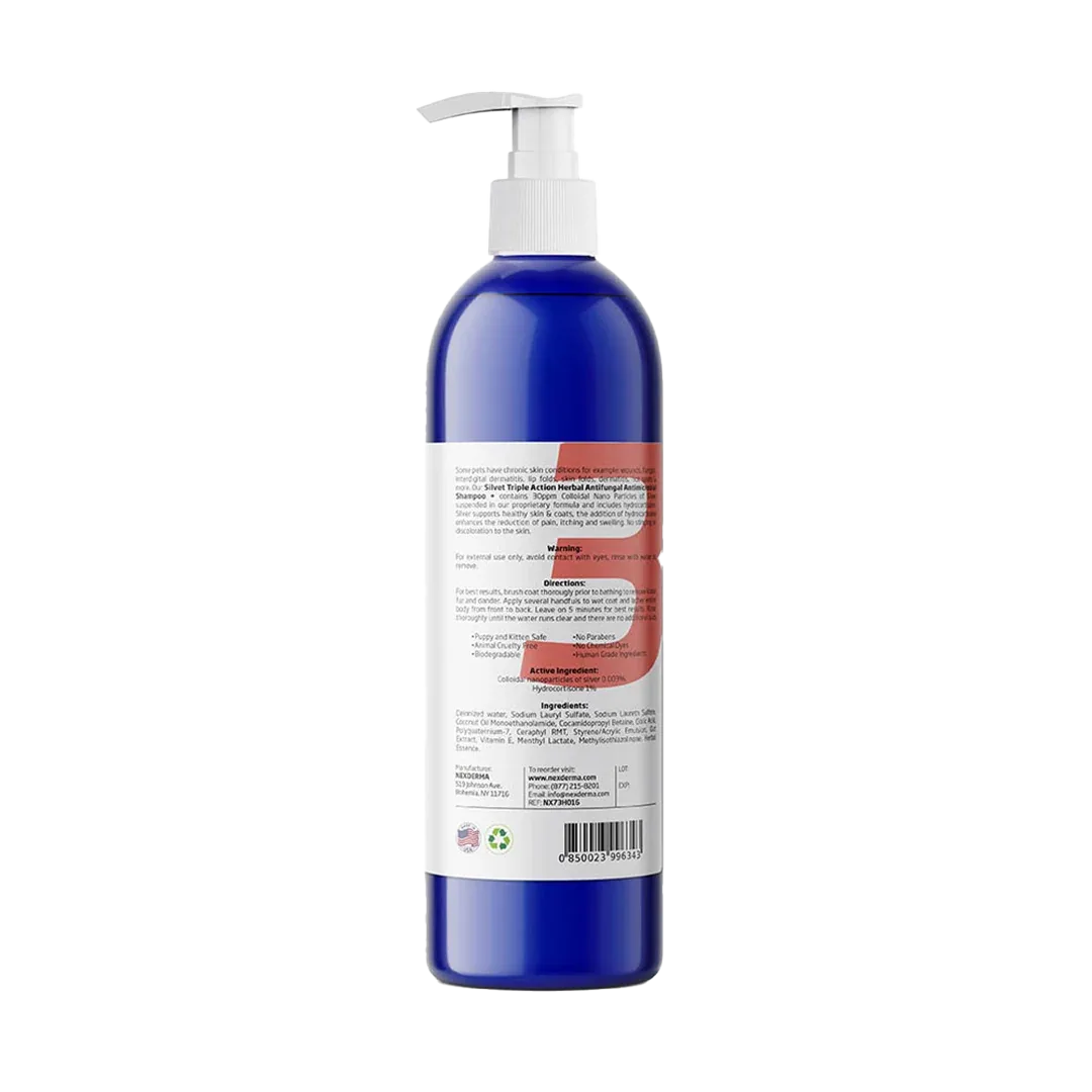 Herbal Hydrocortisone Shampoo 16oz by Nexderma - Image 2