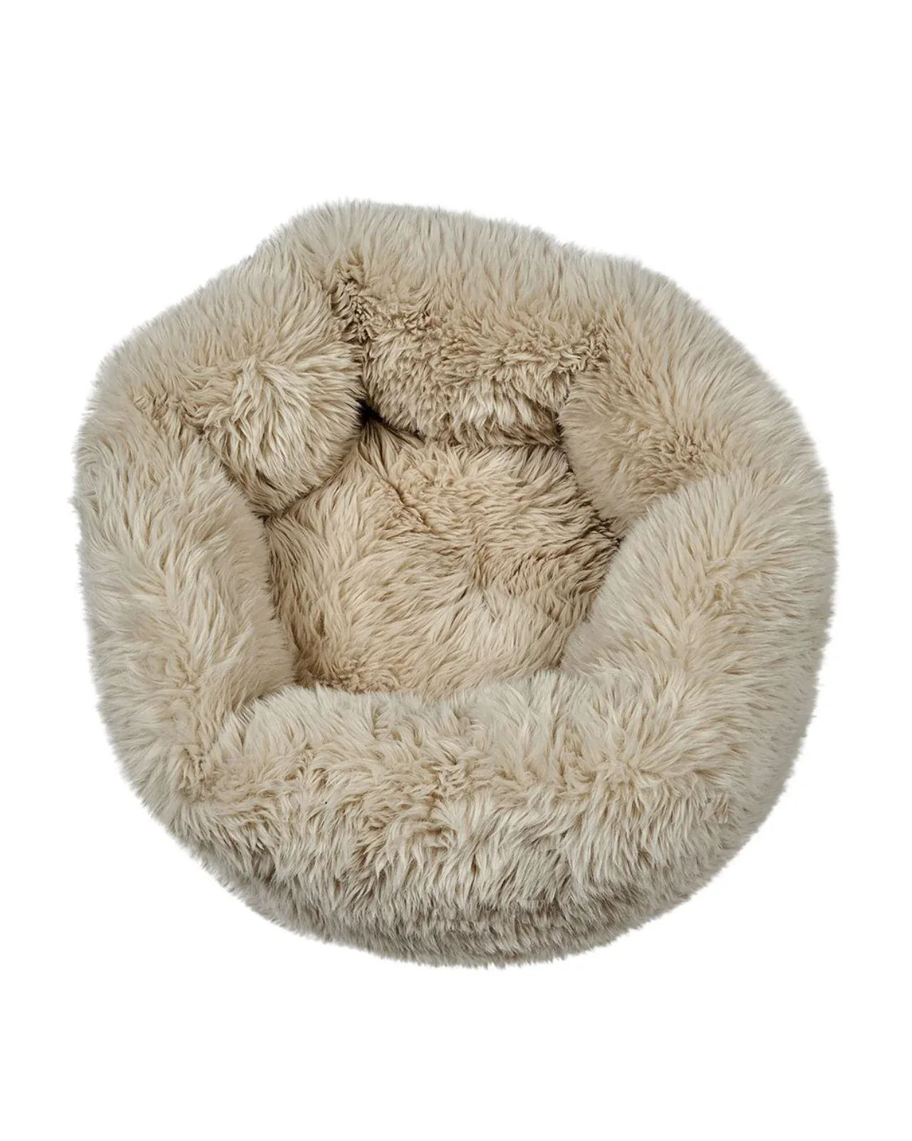 Muffy Soft Faux Fur Bed for Dogs & Cats in Fluffernutter (Direct-Ship) - Image 2