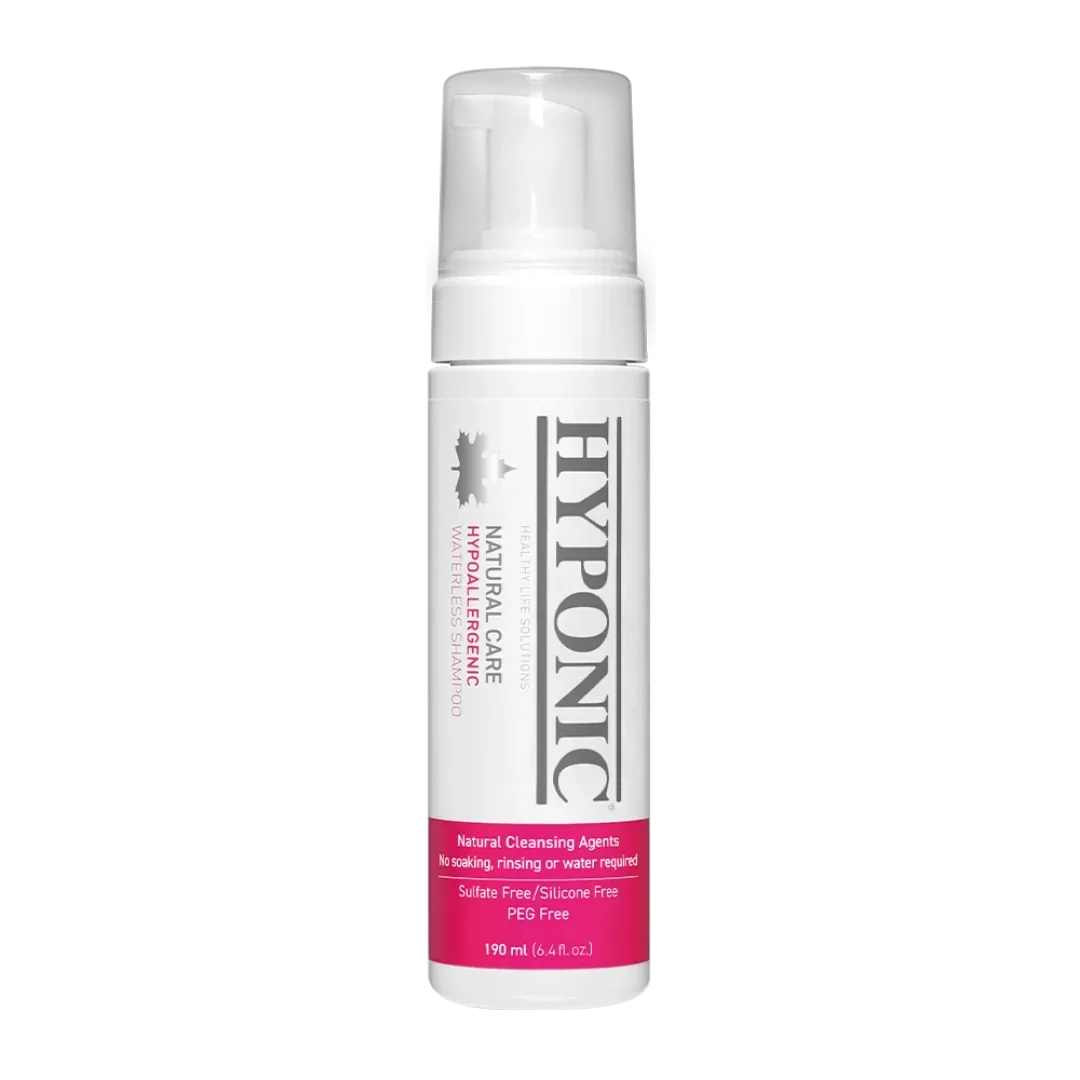 Hypoallergenic Waterless Shampoo 190ml by Hyponic