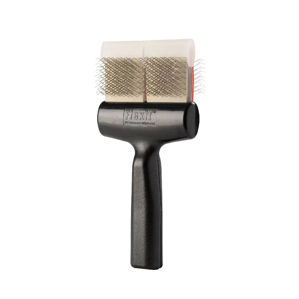 Red/Silver Undercoating Combo Double Brush by FlexIt - Image 2