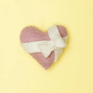 Be My Heart Wool Cat Toy