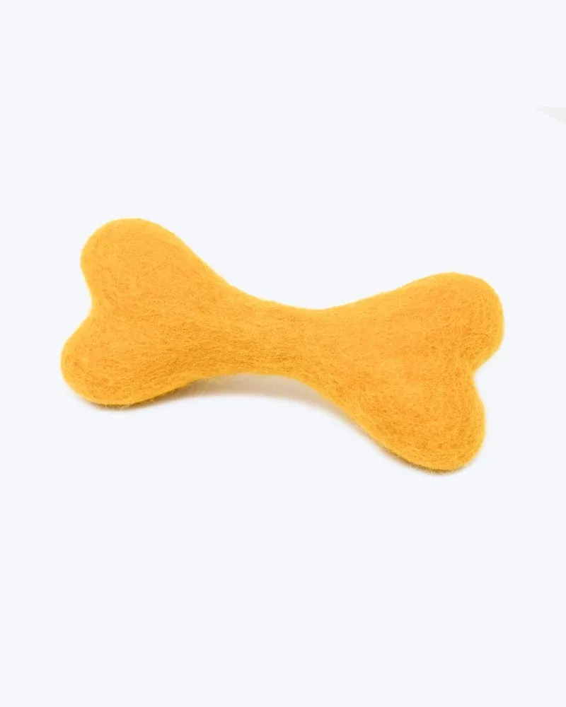 Wool Bone Dog Toy (FINAL SALE)