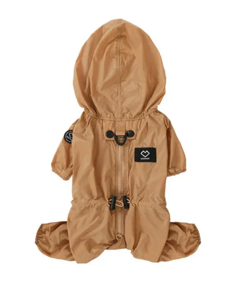 Waterproof Air Coverall for Dogs in Brown (FINAL SALE) - Image 2