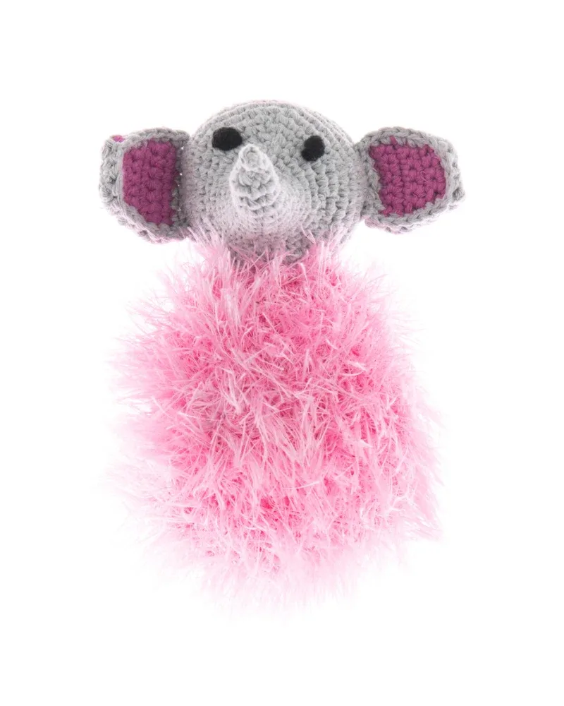 Handmade Oomaloo Elephant Squeaky Dog Toy - Image 2