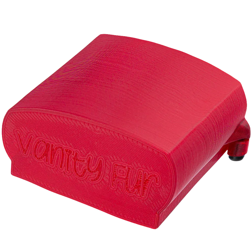 Large Brush Cover Jolly Red by Vanity Fur