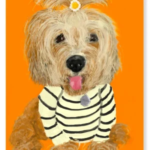 Custom Digital Pet Portrait | Single Subject (Framed or Unframed)