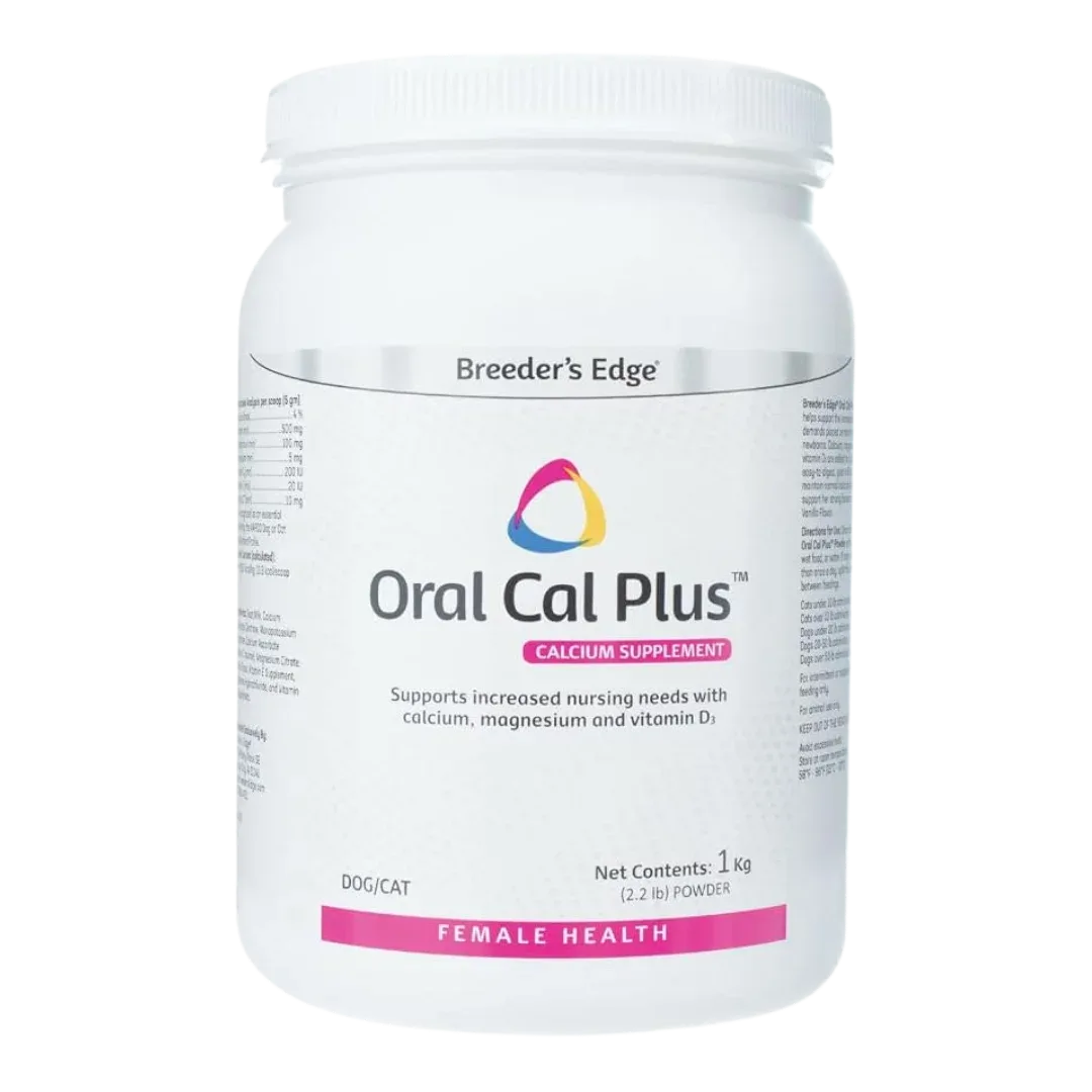 Oral Cal Plus Powder 1kg by Breeder's Edge