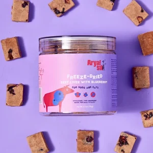Freeze-Dried Beef Liver & Blueberry For Dogs & Cats