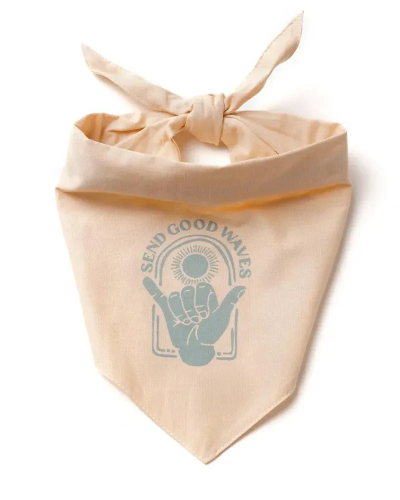 Send Waves Dog Bandana (FINAL SALE)