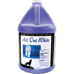 All Out White Shampoo Gallon by Wild Animal